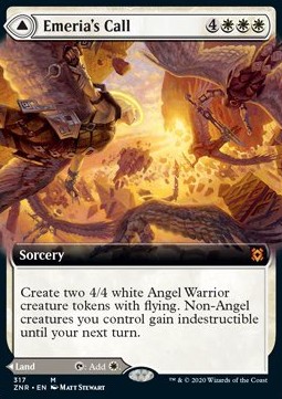 Emerias Call Emeria Shattered Skyclave - Zendikar Rising Extras 