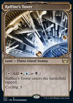 Raffines Tower (V.2) - Streets of New Capenna Extras 