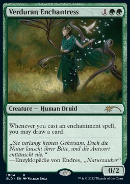Verduran Enchantress - Secret Lair Drop Series June Superdrop 2022 