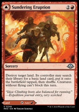 Sundering Eruption Volcanic Fissure - Modern Horizons 3 