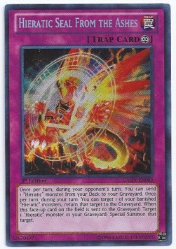 Hieratic Seal From the Ashes 
