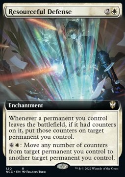 Resourceful Defense - Commander Streets of New Capenna Extras 