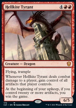Hellkite Tyrant - Commander Strixhaven 