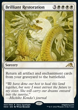 Brilliant Restoration - Kamigawa Neon Dynasty 
