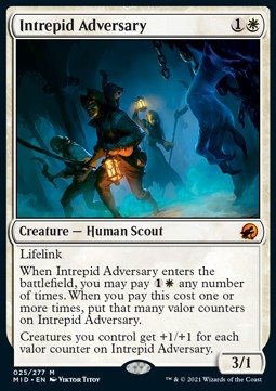 Intrepid Adversary - Innistrad Midnight Hunt 