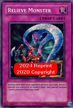 Relieve Monster (V.2 Secret Rare) 