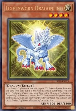 Lightsworn Dragonling (V.1 Ultra Rare) 