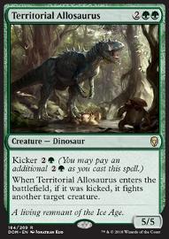 Territorial Allosaurus 