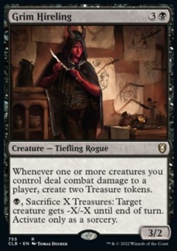 Grim Hireling - Commander Legends Battle for Baldurs Gate Extras 