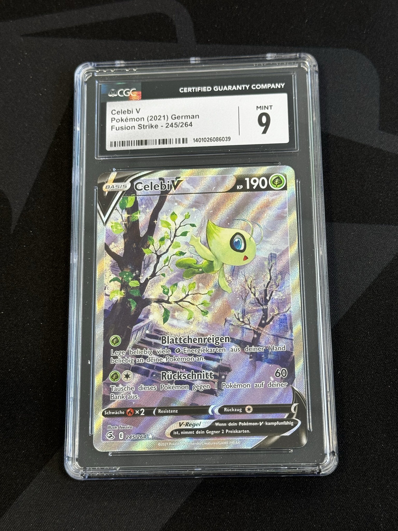 Celebi V - FST 245 - German - CGC 9 