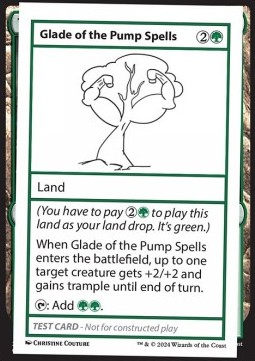 Glade of the Pump Spells 