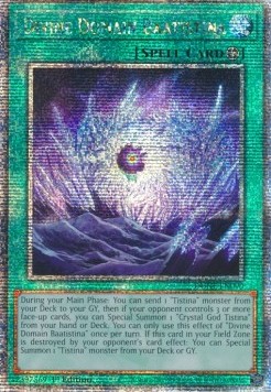 Divine Domain Baatistina (V.2 - Quarter Century Secret Rare)