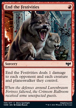 End the Festivities - Innistrad Crimson Vow