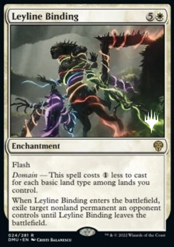 Leyline Binding (V.2) - Dominaria United Promos 