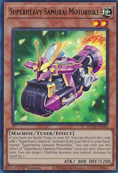 Superheavy Samurai Motorbike 