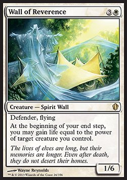Wall of Reverence - Commander 2013 