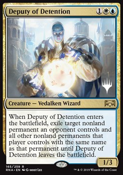 Deputy of Detention - Throne of Eldraine Promos 