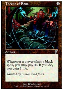 Throne of Bone - Seventh Edition