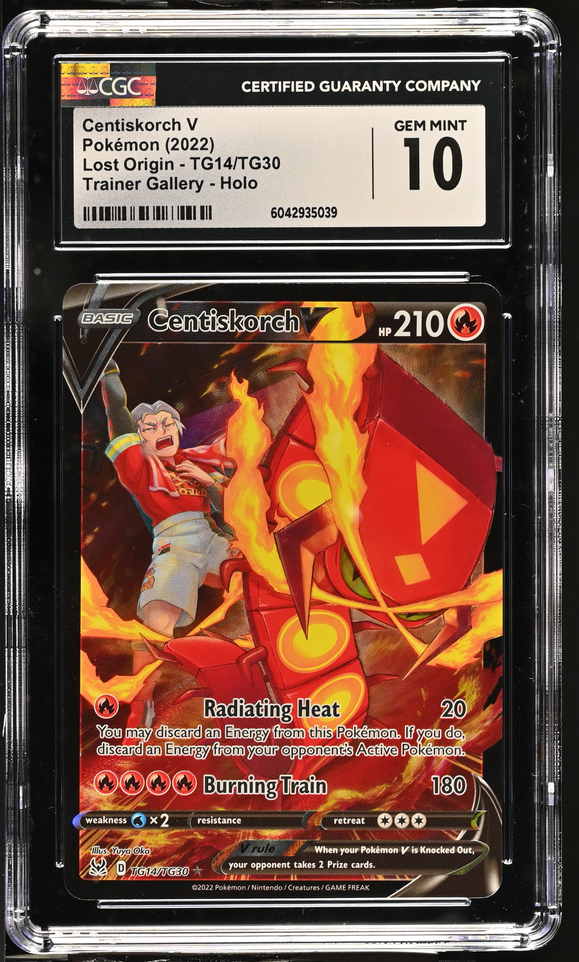 Centiskorch V - LOR 14 - English - CGC 10 