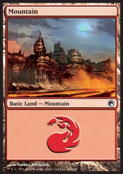 Mountain (V.2) - Scars of Mirrodin