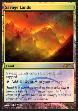 Savage Lands - Friday Night Magic Promos 