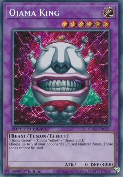 Ojama King (V.2 - Secret Rare) 
