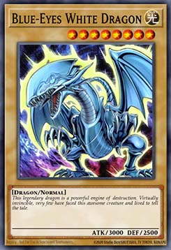 Blue Eyes White Dragon (V.2 Platinum Secret Rare)