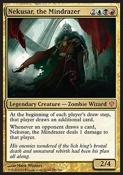 Nekusar the Mindrazer (V.1) - Commander 2013 