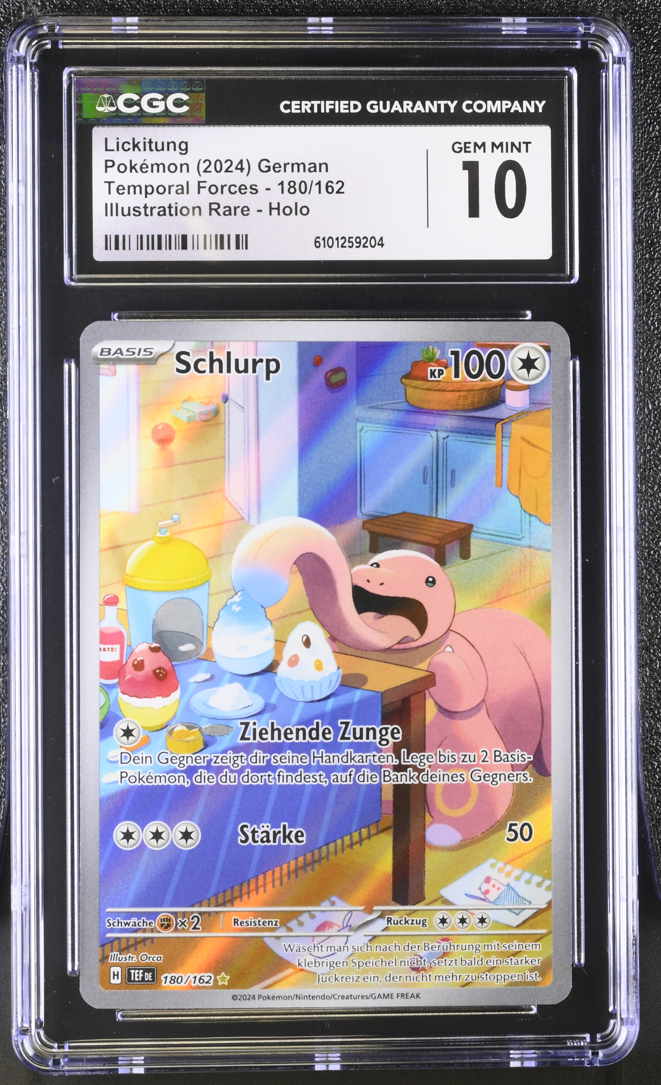 Lickitung - TEF 180 - German - CGC 10 