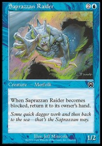 Saprazzan Raider - Mercadian Masques 