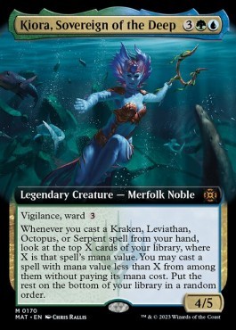 Kiora Sovereign of the Deep (V.3) - March of the Machine The Aftermath Extras