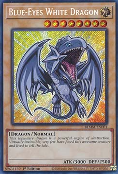 Blue Eyes White Dragon (V.1 Secret Rare)