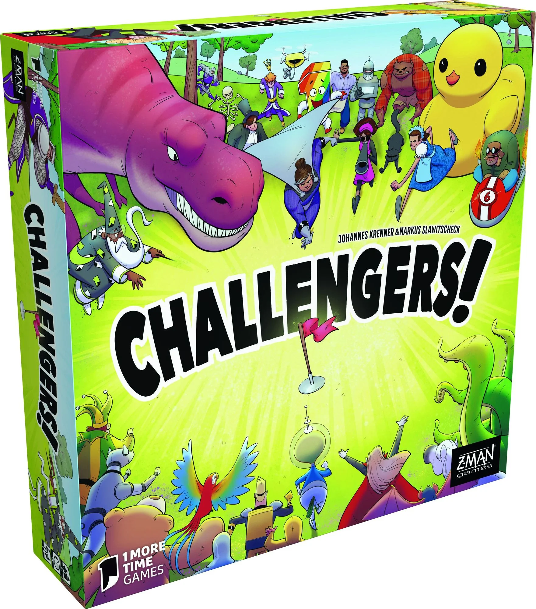 Challengers! - Deutsch
