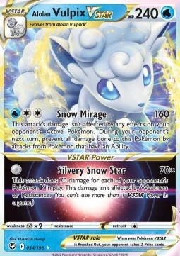 Alolan Vulpix VSTAR 