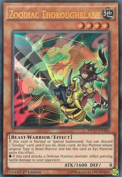 Zoodiac Thoroughblade 