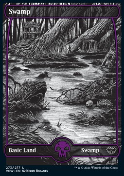 Swamp (V.2) - Innistrad Crimson Vow 