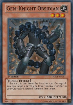 Gem-Knight Obsidian 