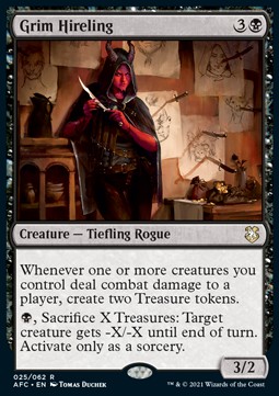 Grim Hireling - Commander Adventures in the Forgotten Realms
