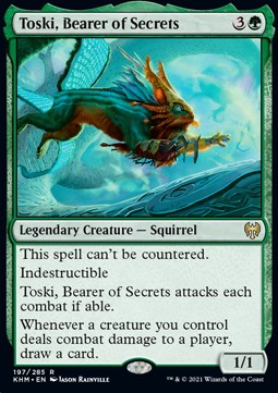 Toski Bearer of Secrets - Kaldheim 