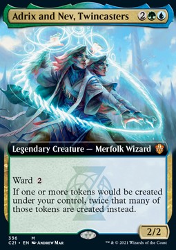 Adrix and Nev Twincasters (V.1) - Commander Strixhaven Extras 