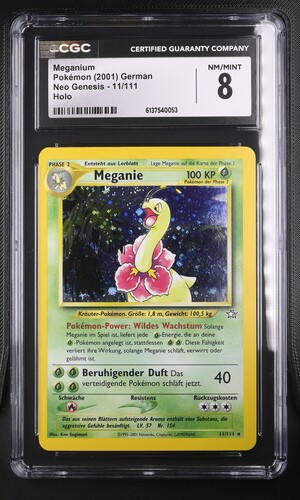 Meganium (Wild Growth) - NG 11 - German - CGC 8
