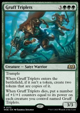 Gruff Triplets - Wilds of Eldraine 