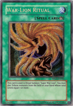War-Lion Ritual (V.2 - Secret Rare) 