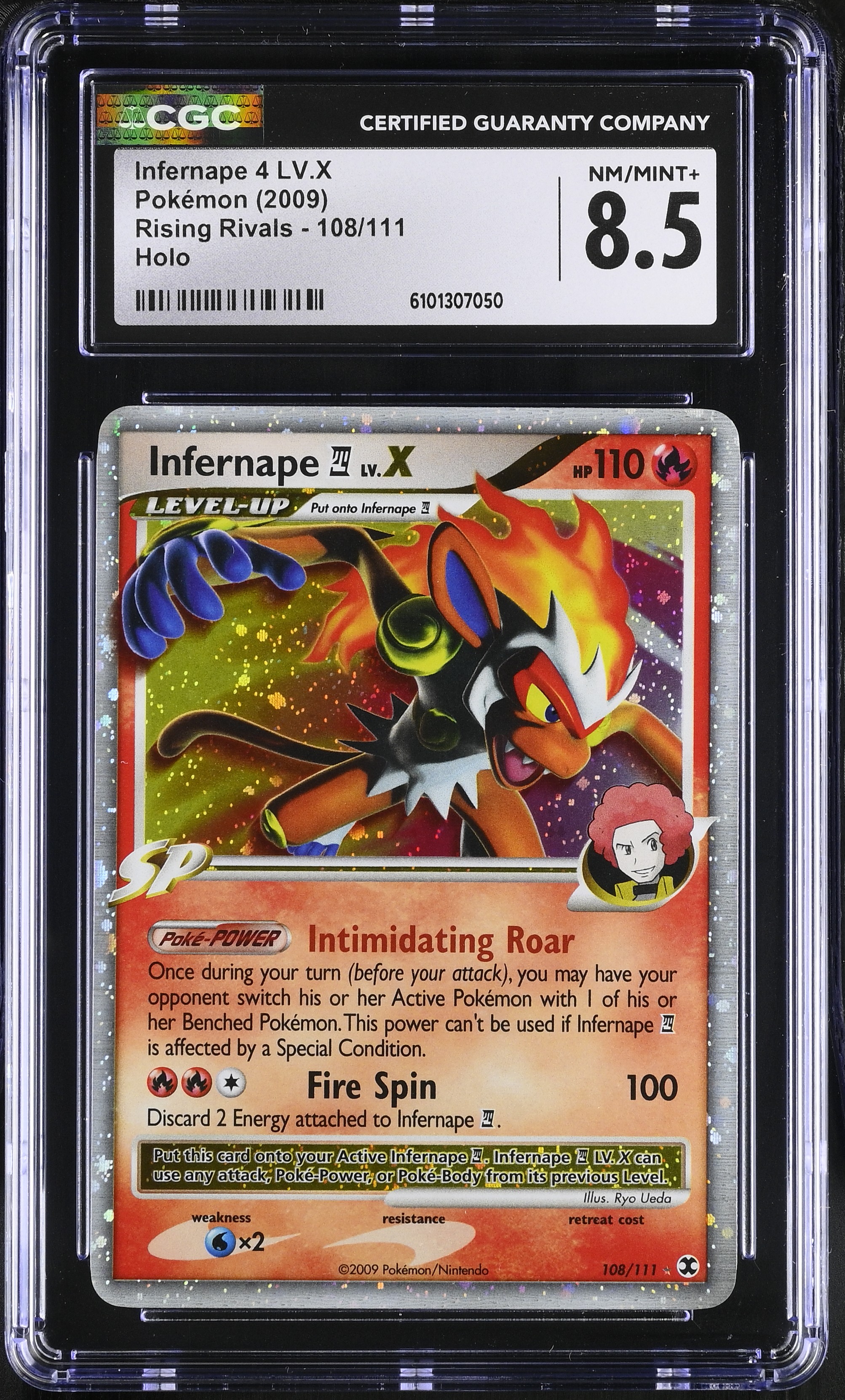 Infernape [4] Lv.X - RR 108 - English - CGC 8.5 