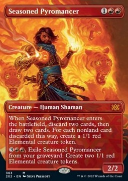 Seasoned Pyromancer (V.1) - Double Masters 2022 Extras 