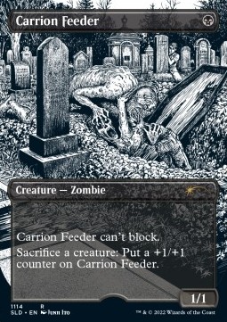 Carrion Feeder (V.1) - Secret Lair Drop Series October Superdrop 2022 