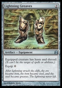 Lightning Greaves - Commander 