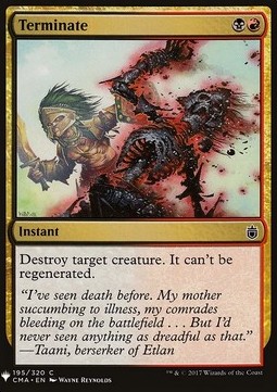 Terminate 