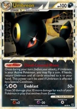 Umbreon (Cloud-Covered Moon) 