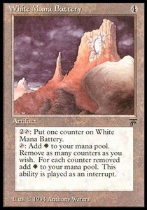 White Mana Battery 